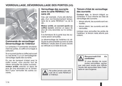 2018-2019 Renault Talisman Owner's Manual | French