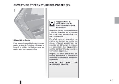 2018-2019 Renault Talisman Owner's Manual | French