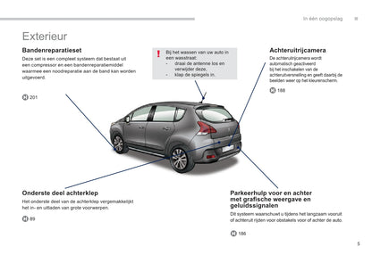 2013-2014 Peugeot 3008 Owner's Manual | Dutch