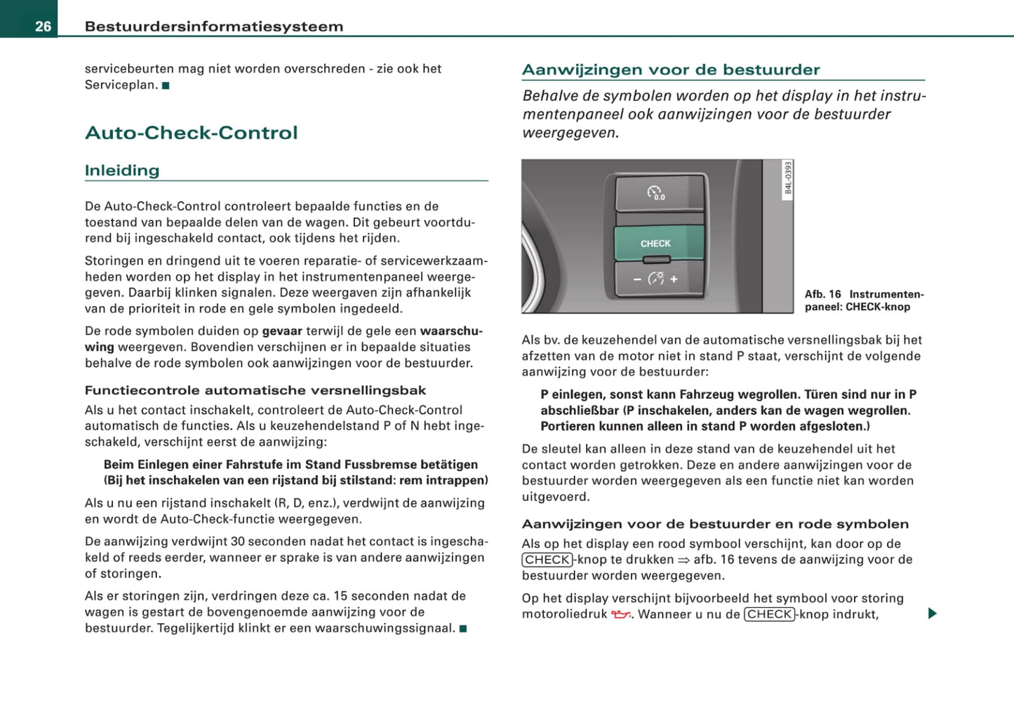 2006-2009 Audi Q7 Gebruikershandleiding | Nederlands