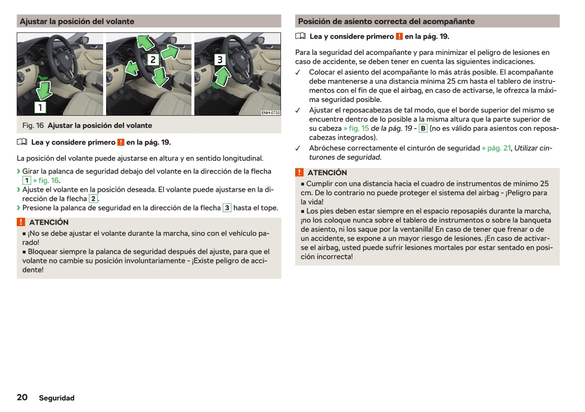 2018-2019 Skoda Rapid Owner's Manual | Spanish