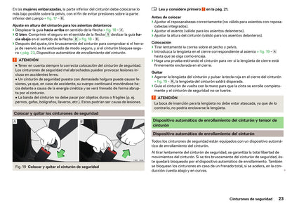 2018-2019 Skoda Rapid Owner's Manual | Spanish