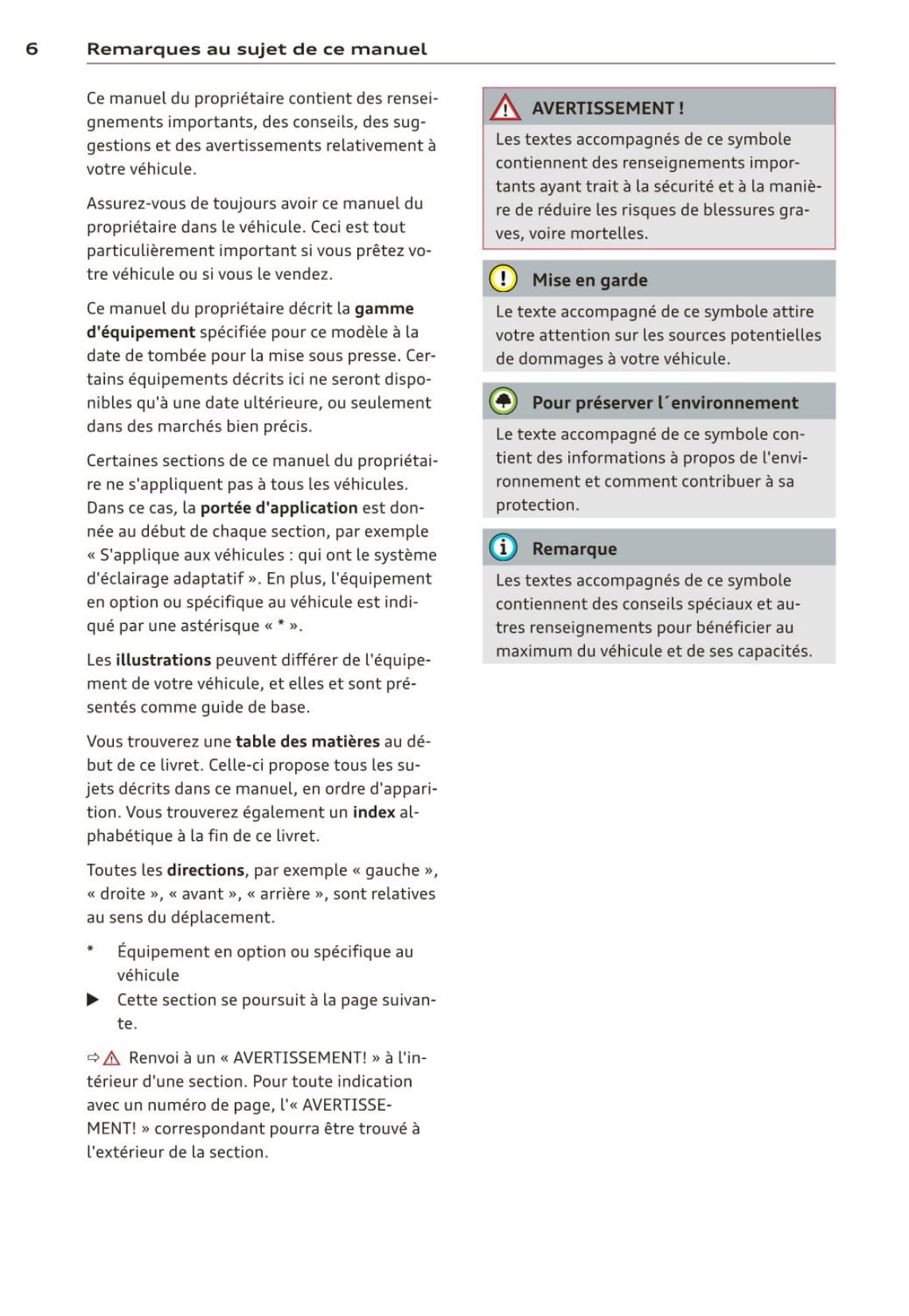 2011-2015 Audi Q3 Manuel du propriétaire | Français