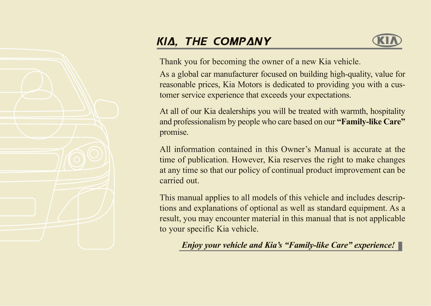 2013-2014 Kia Venga Gebruikershandleiding | Engels