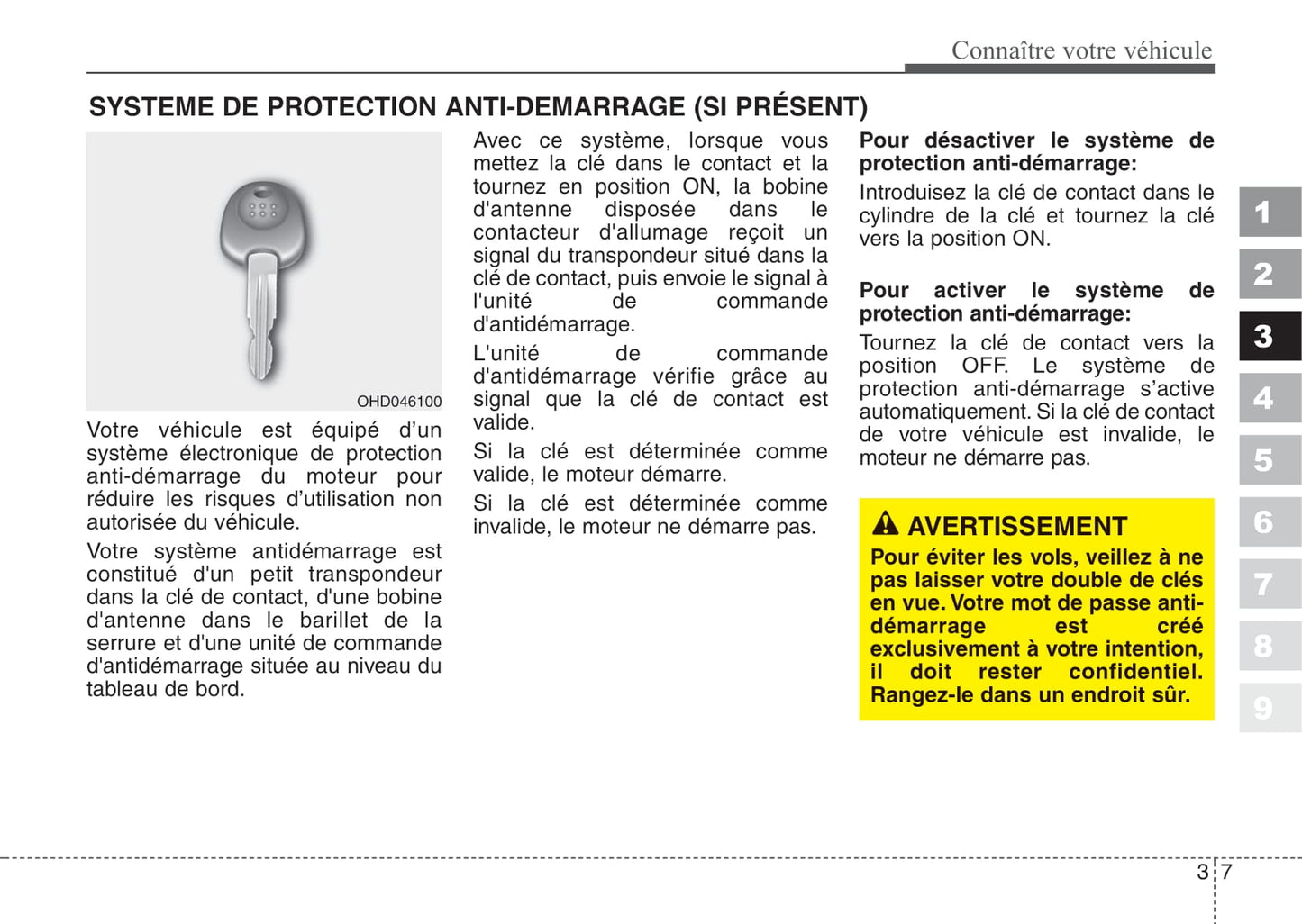 2007-2008 Kia Cerato Manuel du propriétaire | Français