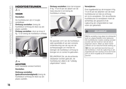 2015-2021 Fiat 500/500C Manuel du propriétaire | Néerlandais