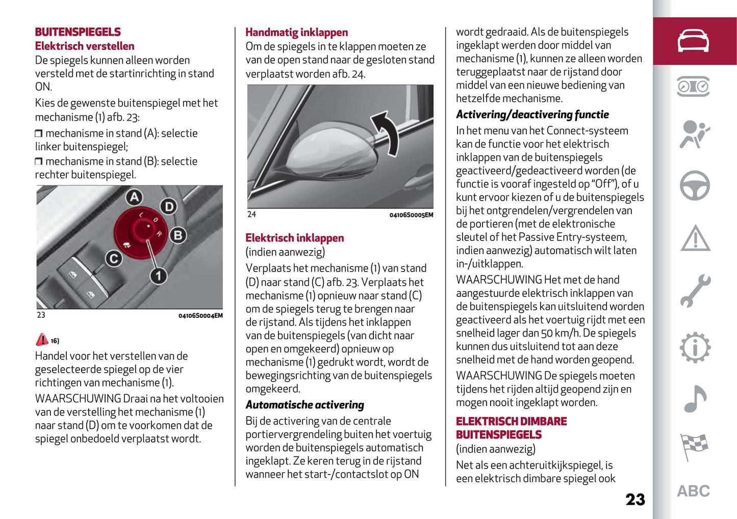 2022-2023 Alfa Romeo Giulietta Gebruikershandleiding | Nederlands