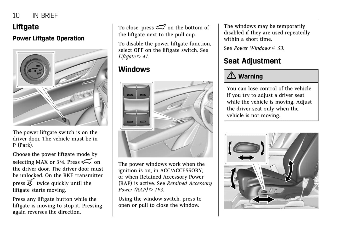 2019 Cadillac XT5 Owner's Manual | English