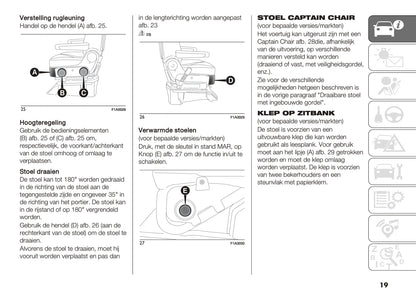 2019-2020 Fiat Ducato Owner's Manual | Dutch