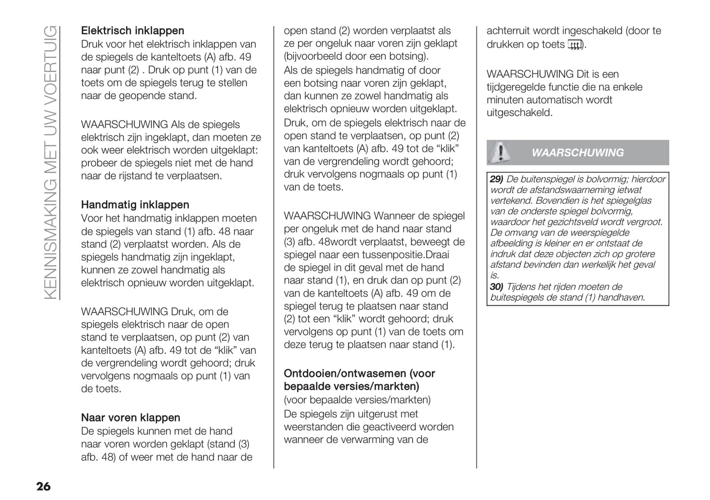 2019-2020 Fiat Ducato Owner's Manual | Dutch
