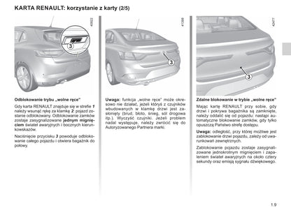 2018-2019 Renault Mégane Owner's Manual | Polish