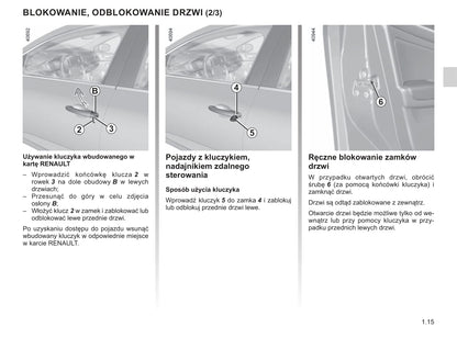 2018-2019 Renault Mégane Owner's Manual | Polish