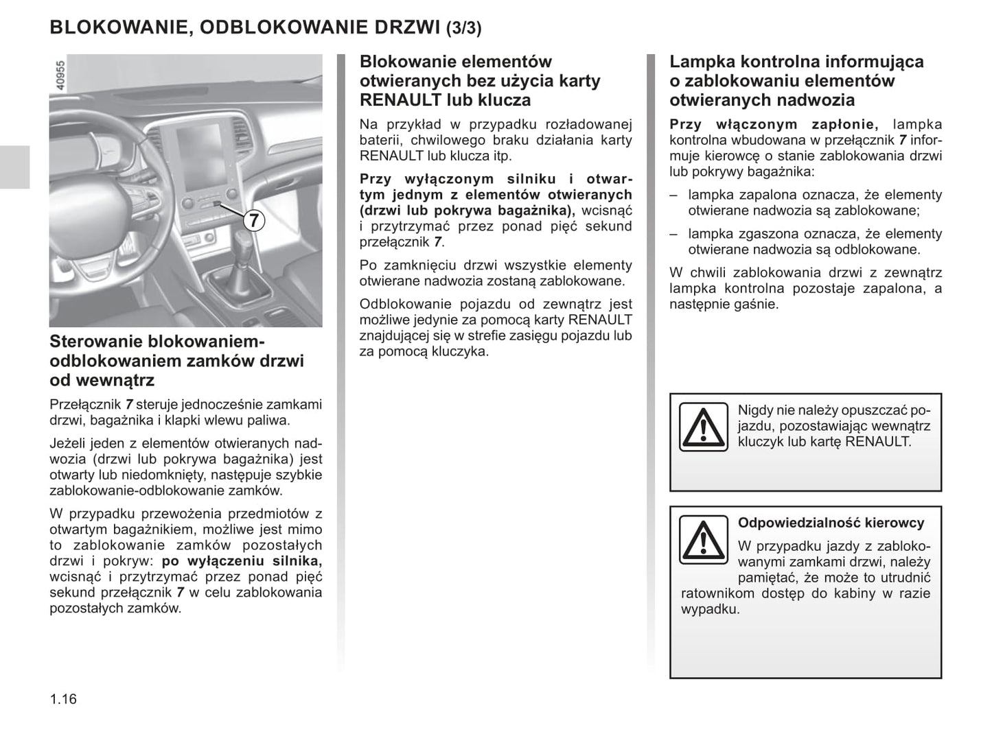 2018-2019 Renault Mégane Gebruikershandleiding | Pools