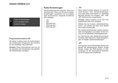 Renault Radio Connect R&Go Bedienungsanleitung 2022