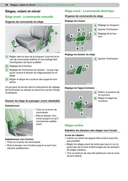 2019-2020 Skoda Kamiq Owner's Manual | French