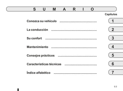 2012-2013 Renault Modus/Grand Modus Owner's Manual | Spanish