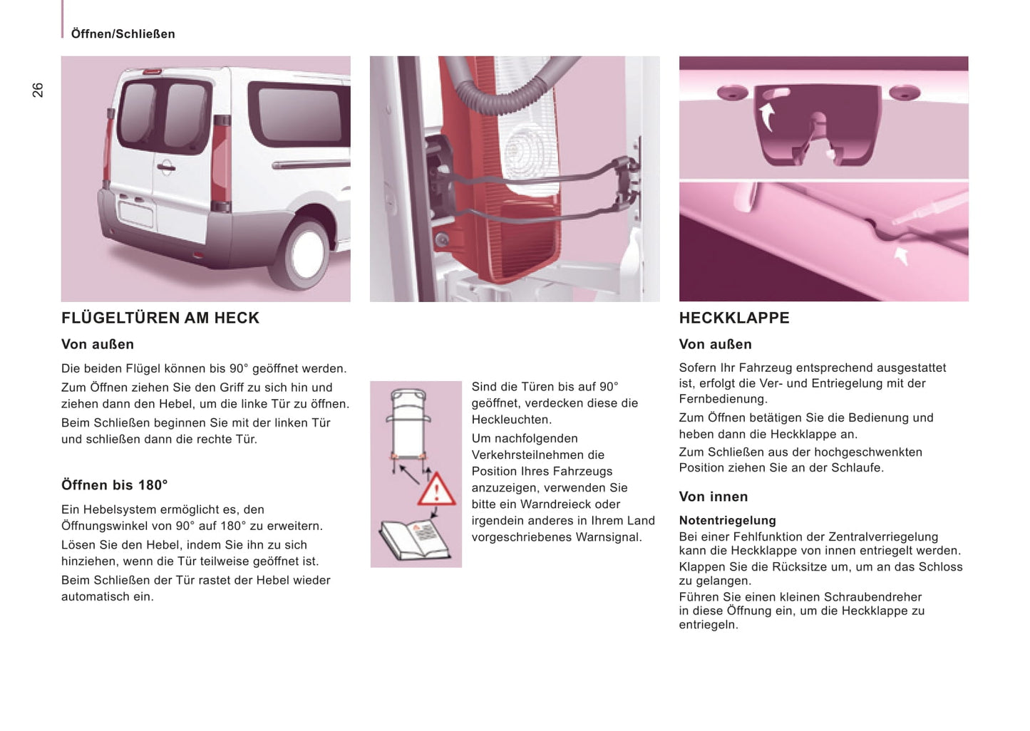 2014-2016 Citroën Jumpy Multispace Owner's Manual | German