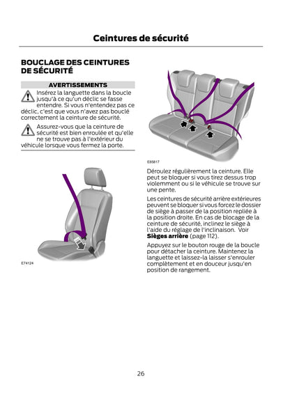 2014-2015 Ford Kuga Manuel du propriétaire | Français