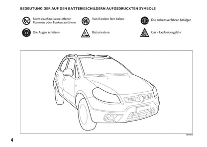 2010-2011 Fiat Sedici Gebruikershandleiding | Duits