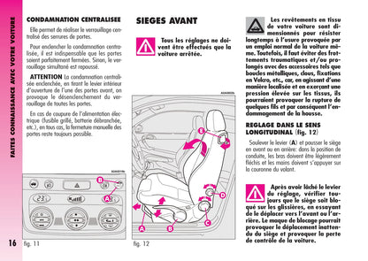 2007-2011 Alfa Romeo GT Gebruikershandleiding | Frans