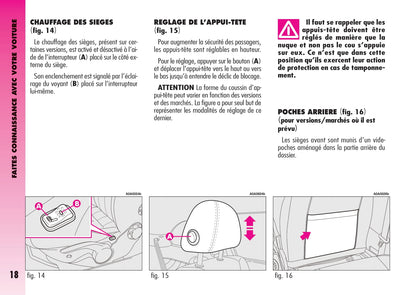 2007-2011 Alfa Romeo GT Gebruikershandleiding | Frans