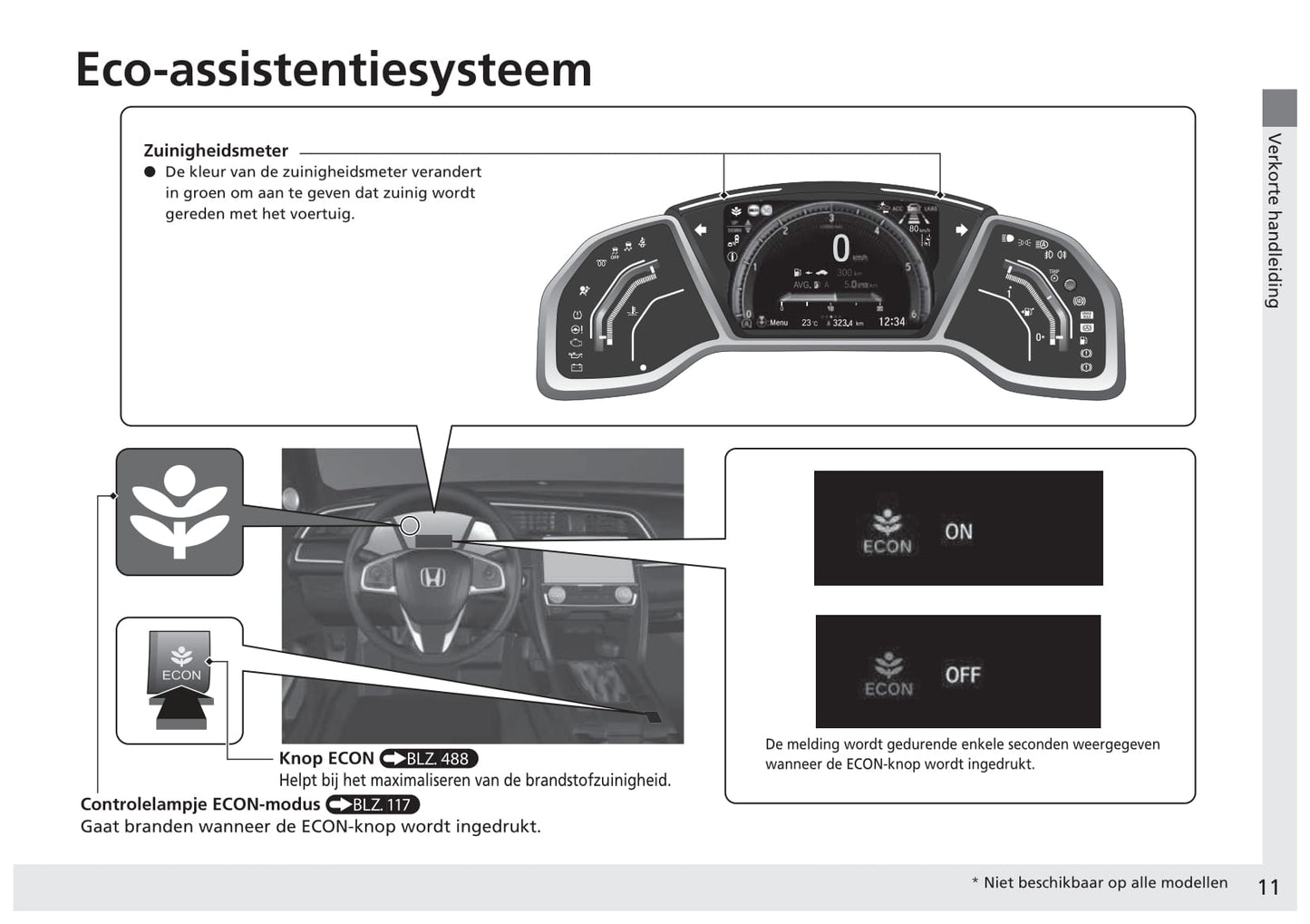 2017-2022 Honda Civic Sedan Diesel Gebruikershandleiding | Nederlands