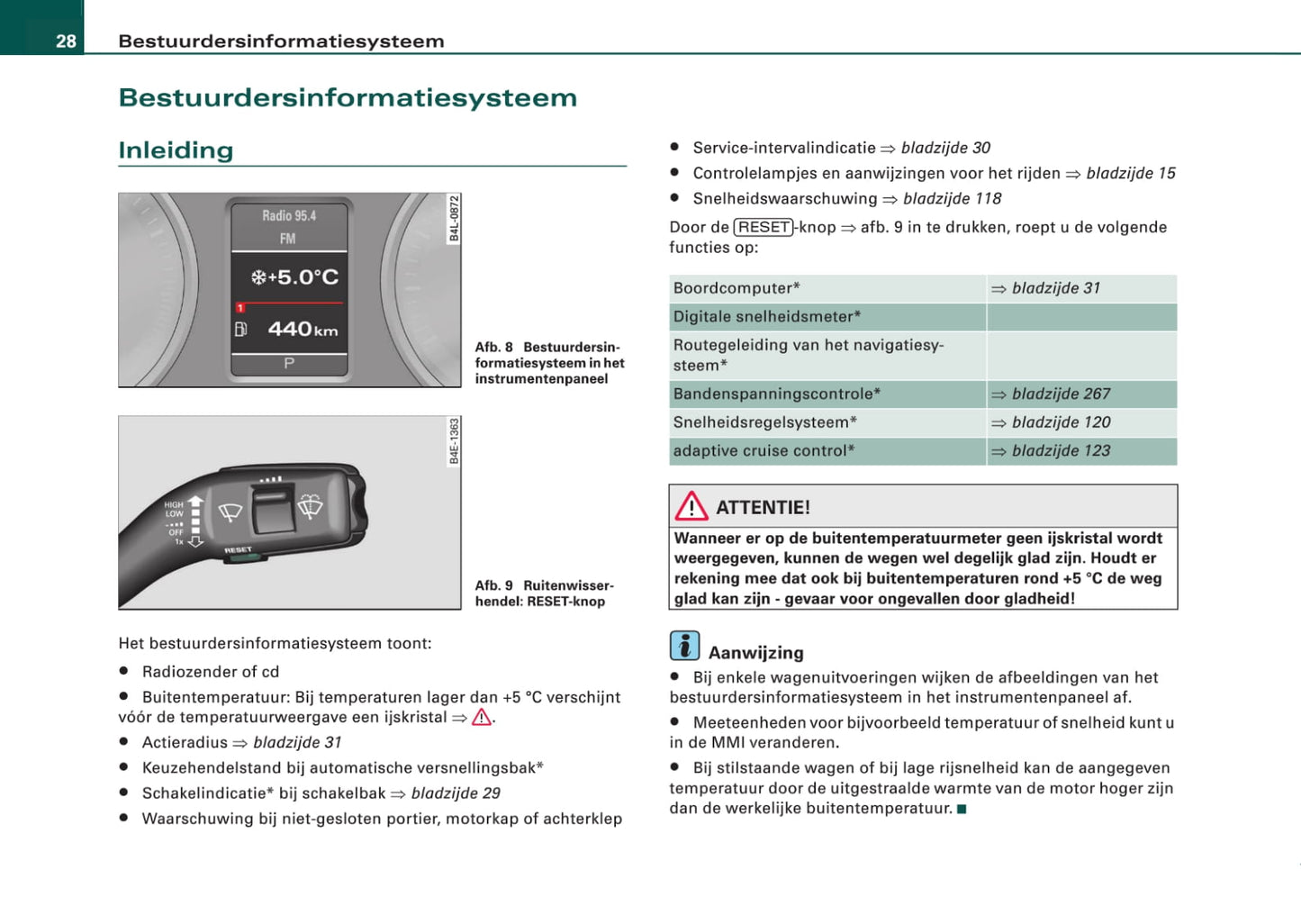 2008-2011 Audi A6 Gebruikershandleiding | Nederlands