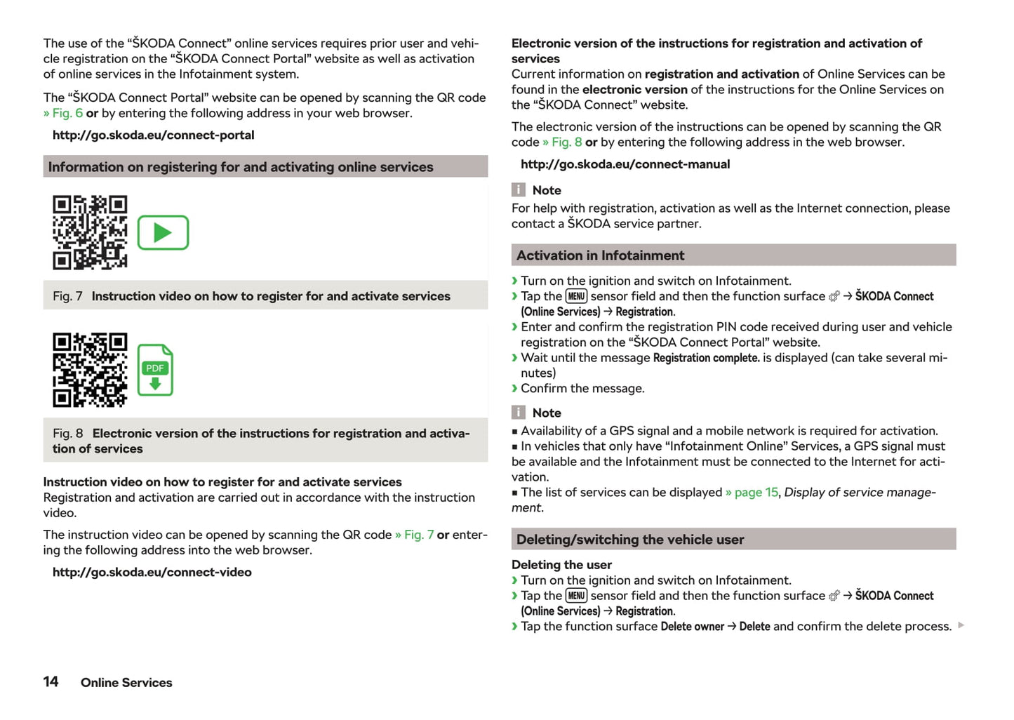 2018-2019 Skoda Octavia Owner's Manual | English