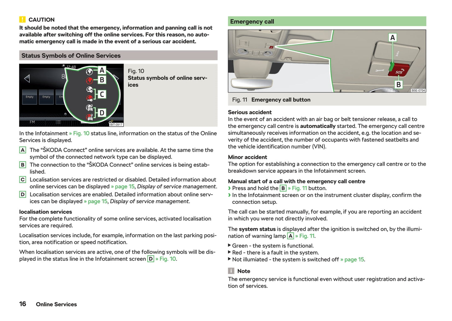 2018-2019 Skoda Octavia Owner's Manual | English