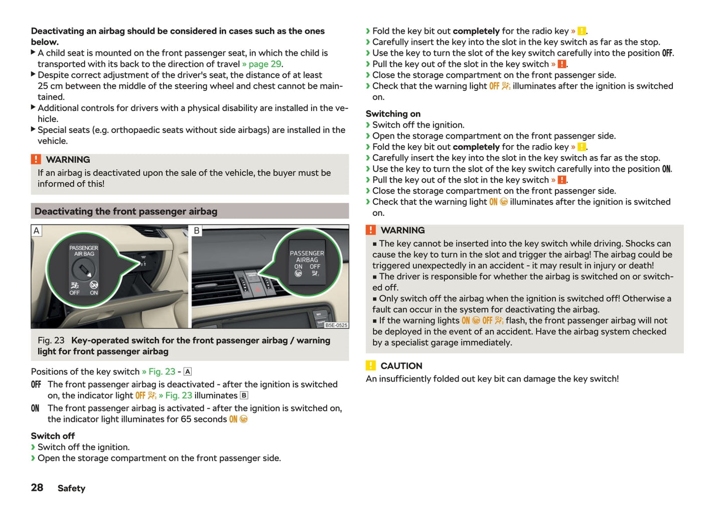 2018-2019 Skoda Octavia Owner's Manual | English