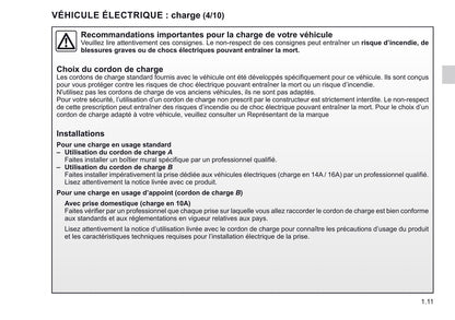 2019-2020 Renault Zoe Owner's Manual | French