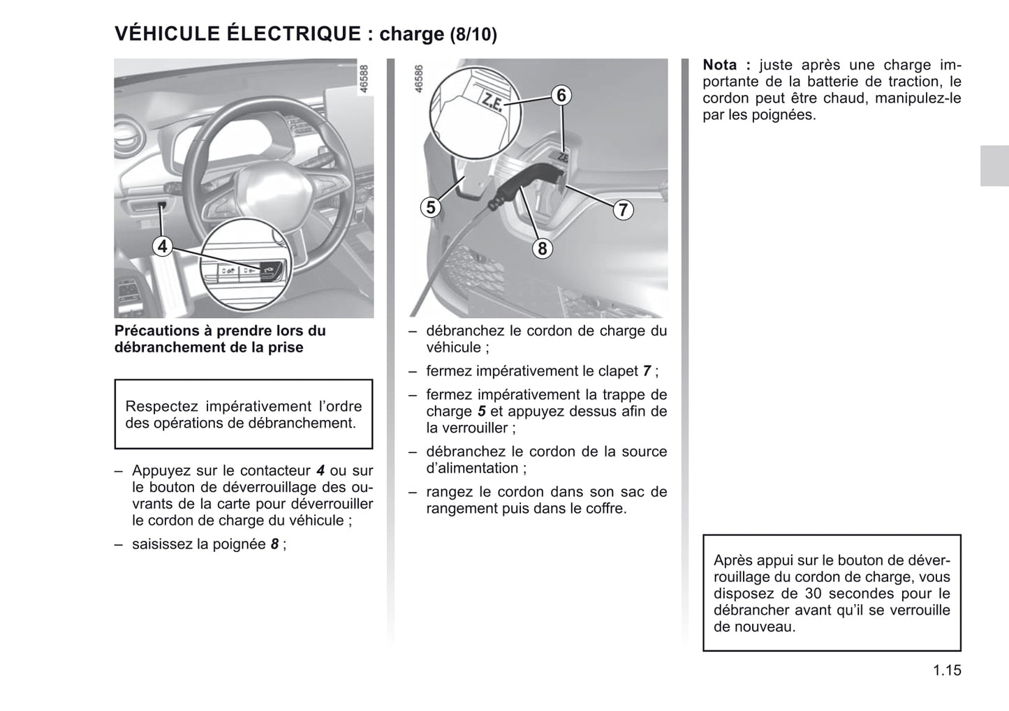 2019-2020 Renault Zoe Owner's Manual | French