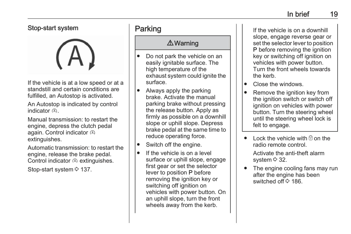 2017-2018 Vauxhall Crossland X Owner's Manual | English