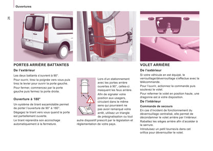 2014-2016 Citroën Jumpy Multispace Owner's Manual | French