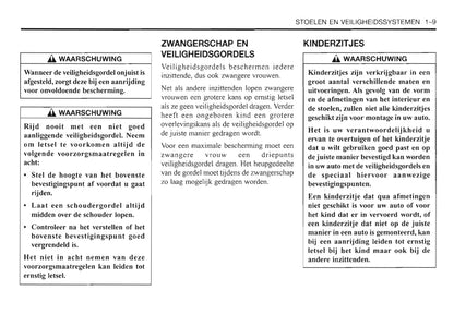 2000-2006 Daewoo Evanda Manuel du propriétaire | Néerlandais