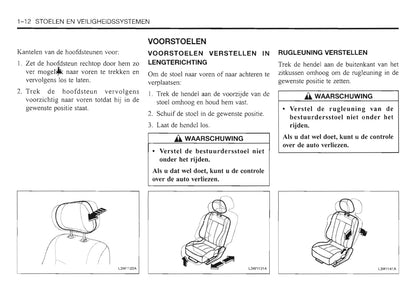 2000-2006 Daewoo Evanda Gebruikershandleiding | Nederlands