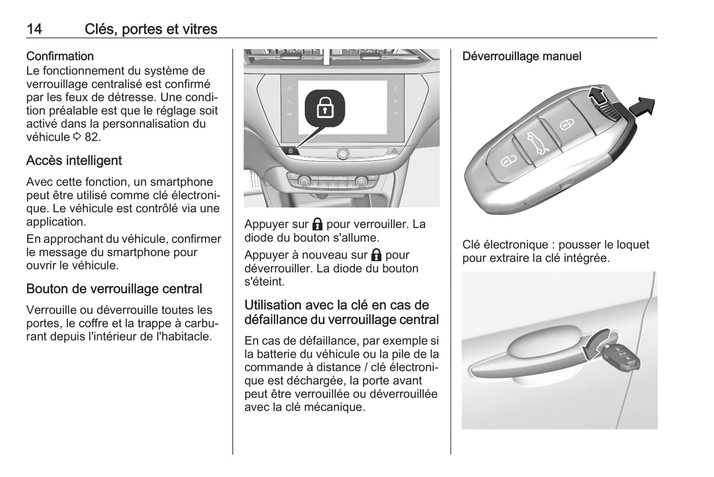 2019-2020 Opel Corsa Owner's Manual | French