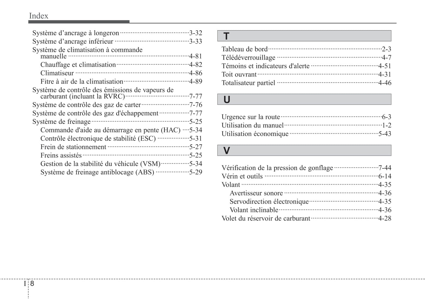 2012 Kia Soul Owner's Manual | French