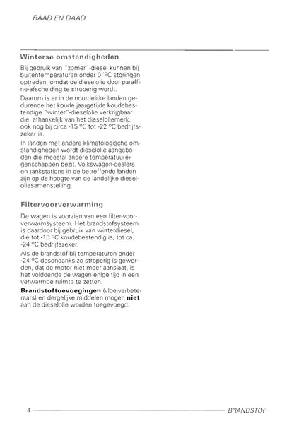 1998-2005 Volkswagen Bora Owner's Manual | Dutch