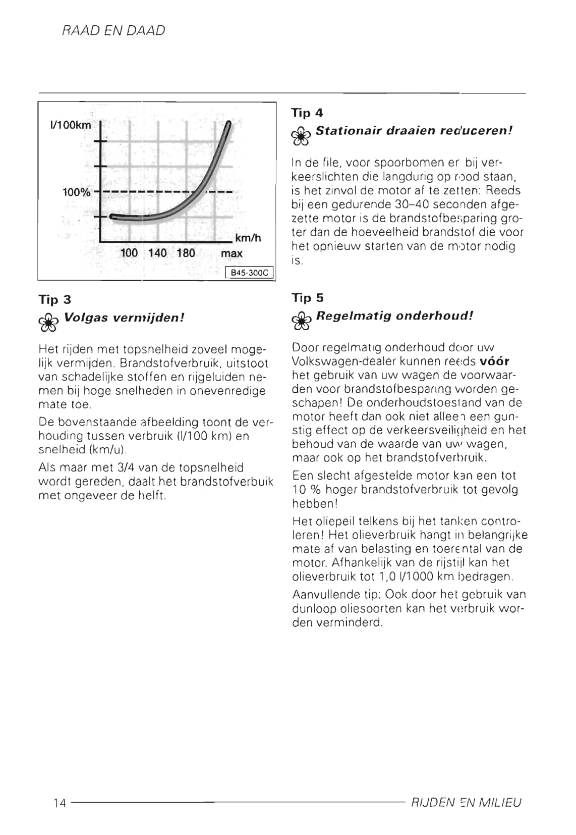 1998-2005 Volkswagen Bora Owner's Manual | Dutch