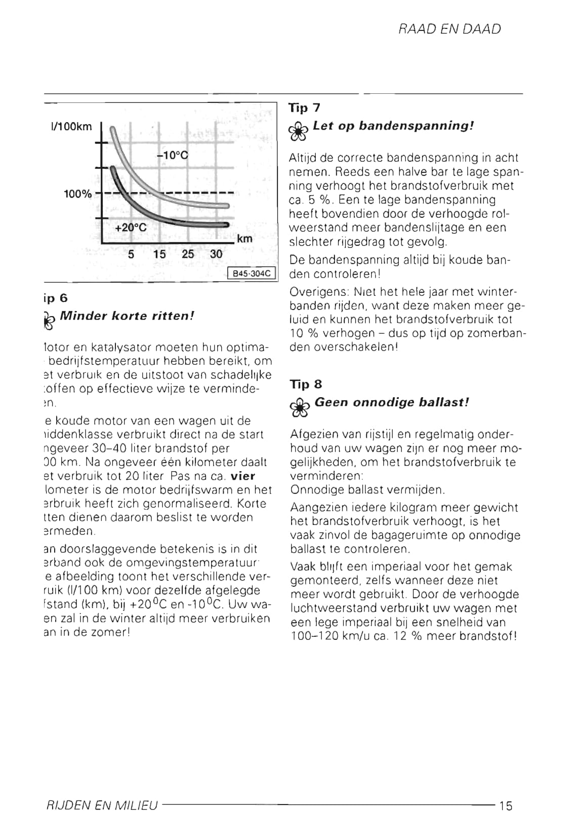 1998-2005 Volkswagen Bora Owner's Manual | Dutch