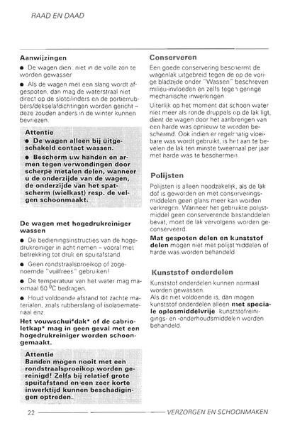 1998-2005 Volkswagen Bora Owner's Manual | Dutch