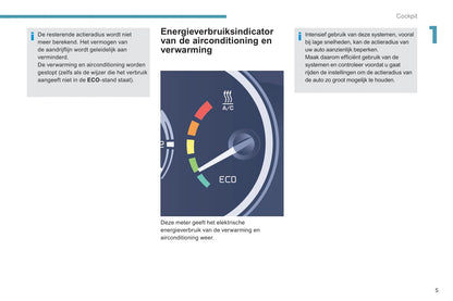 2017-2018 Peugeot Partner Electric/Partner Tepee Electric Gebruikershandleiding | Nederlands