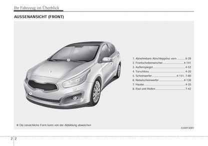 2017-2018 Kia Cee'd Gebruikershandleiding | Duits