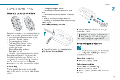 2021-2022 Peugeot 308/308 Hybrid Owner's Manual | English