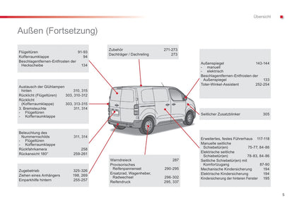 2016-2017 Citroën Jumpy Owner's Manual | German