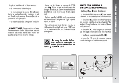 2003-2005 Alfa Romeo 156 Gebruikershandleiding | Spaans