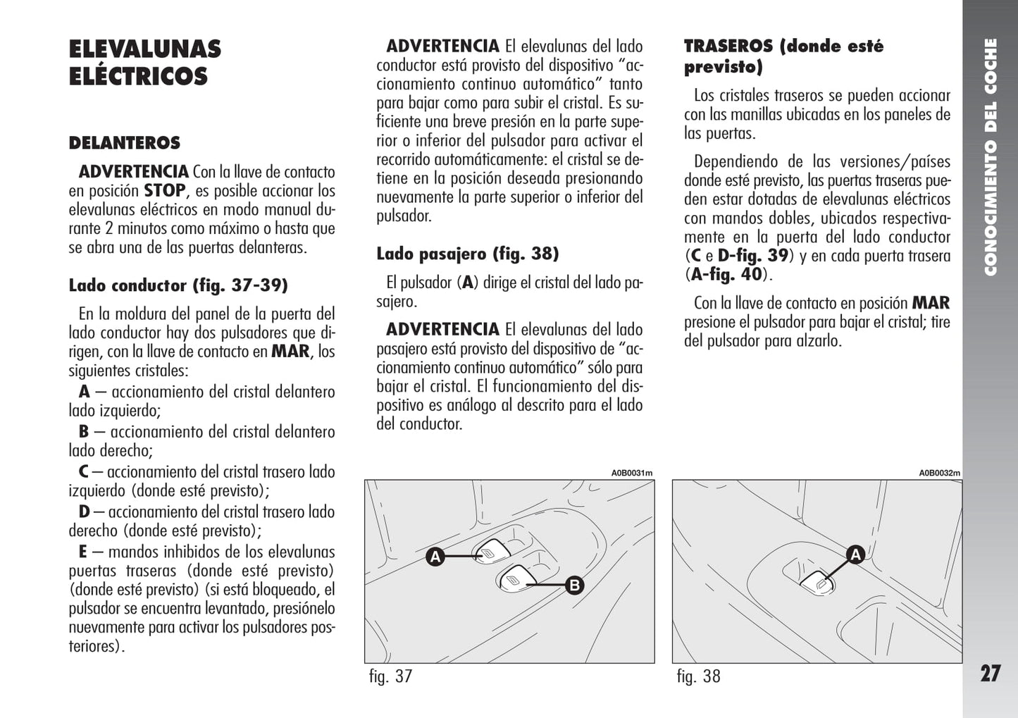 2003-2005 Alfa Romeo 156 Owner's Manual | Spanish