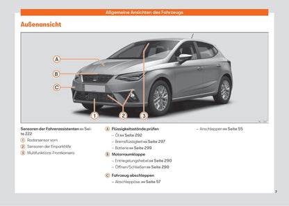 2021-2023 Seat Ibiza Gebruikershandleiding | Duits