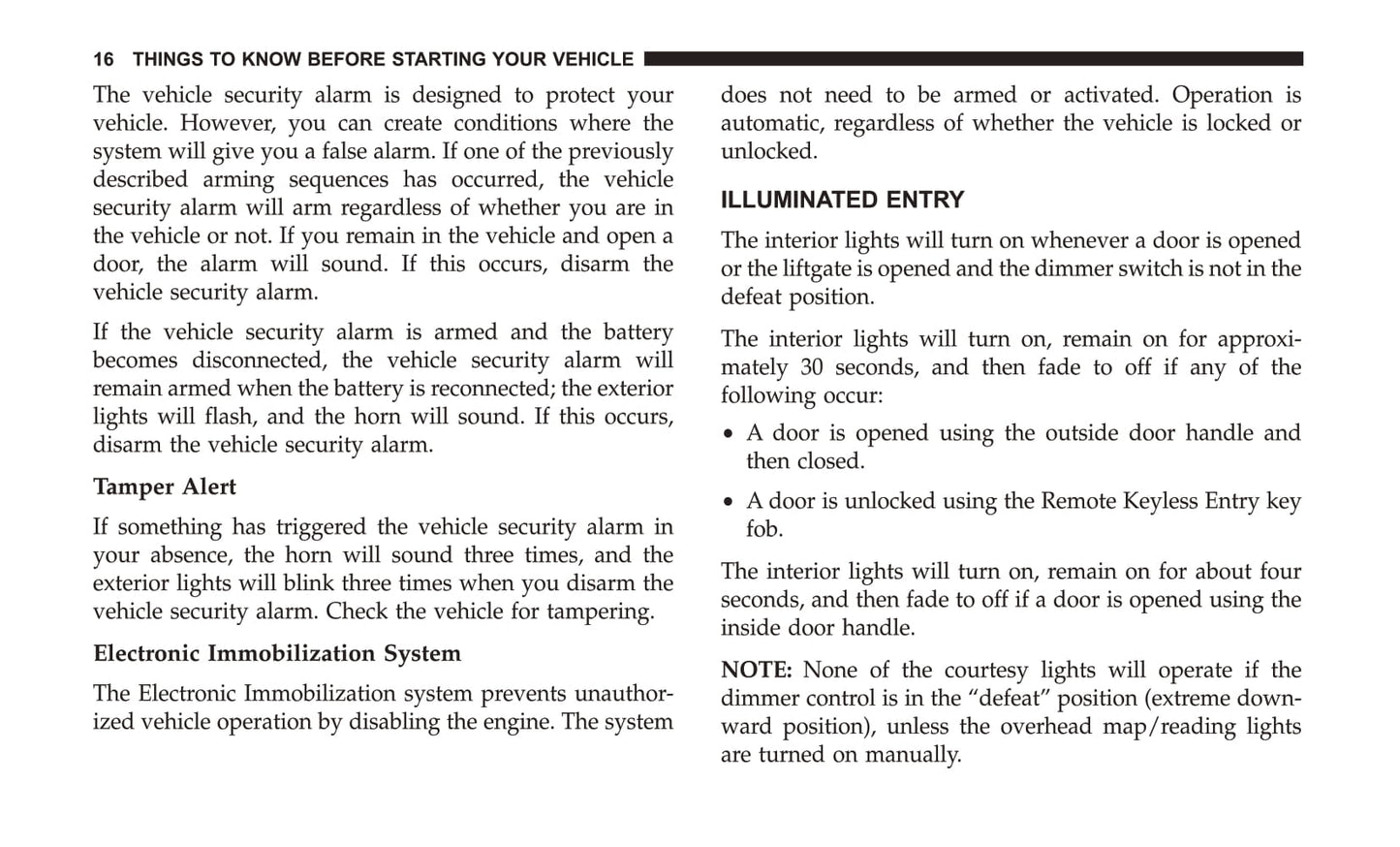 2017 Dodge Viper Owner's Manual | English